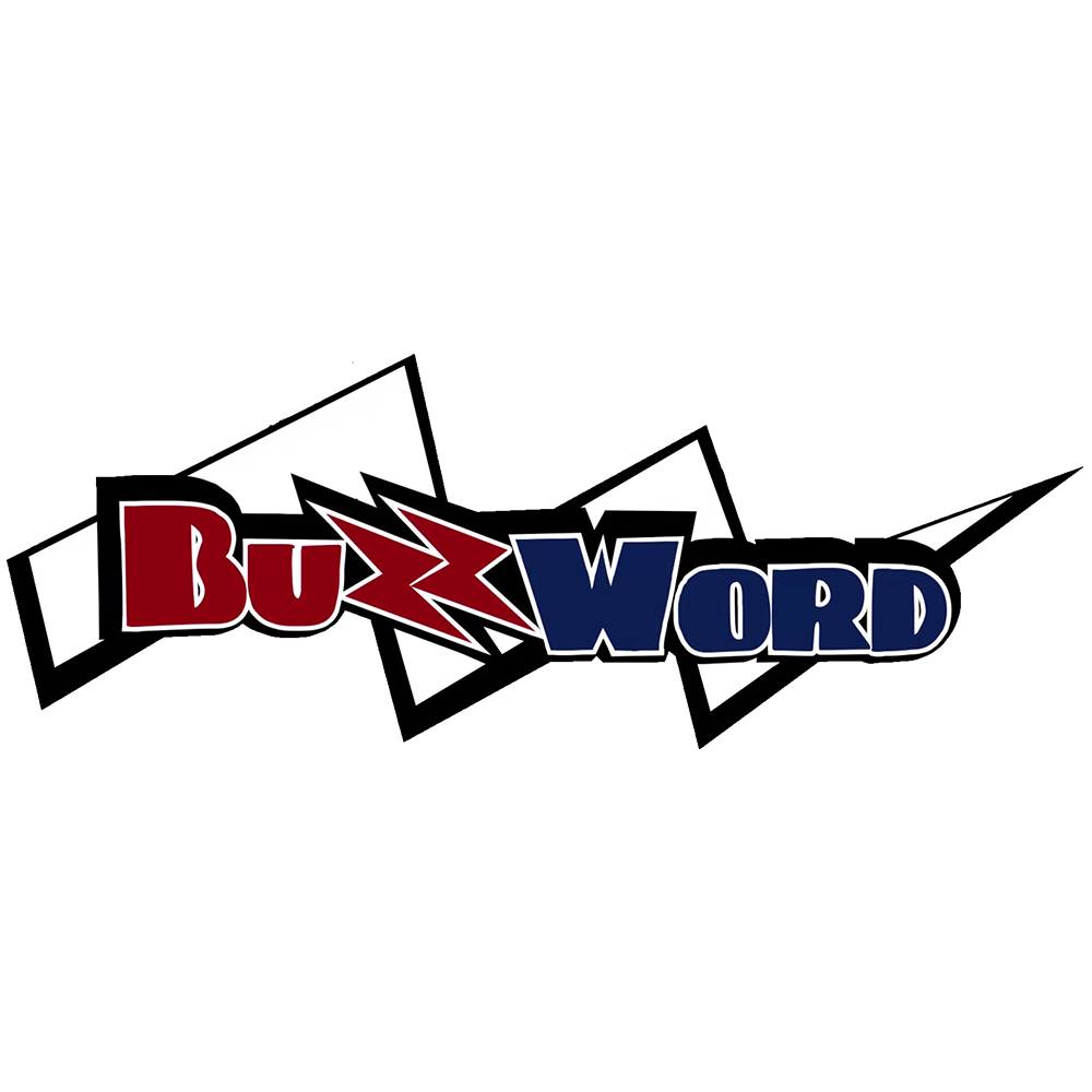 A logo for a student-produced game show