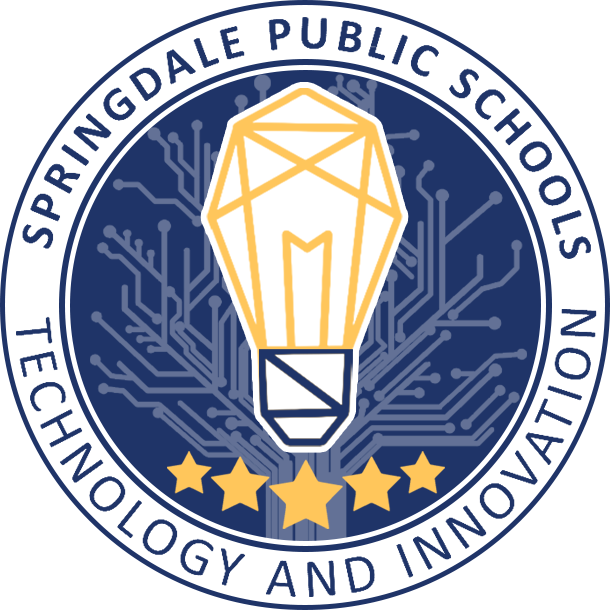 Springdale Schools Technology and Innovation Department Seal