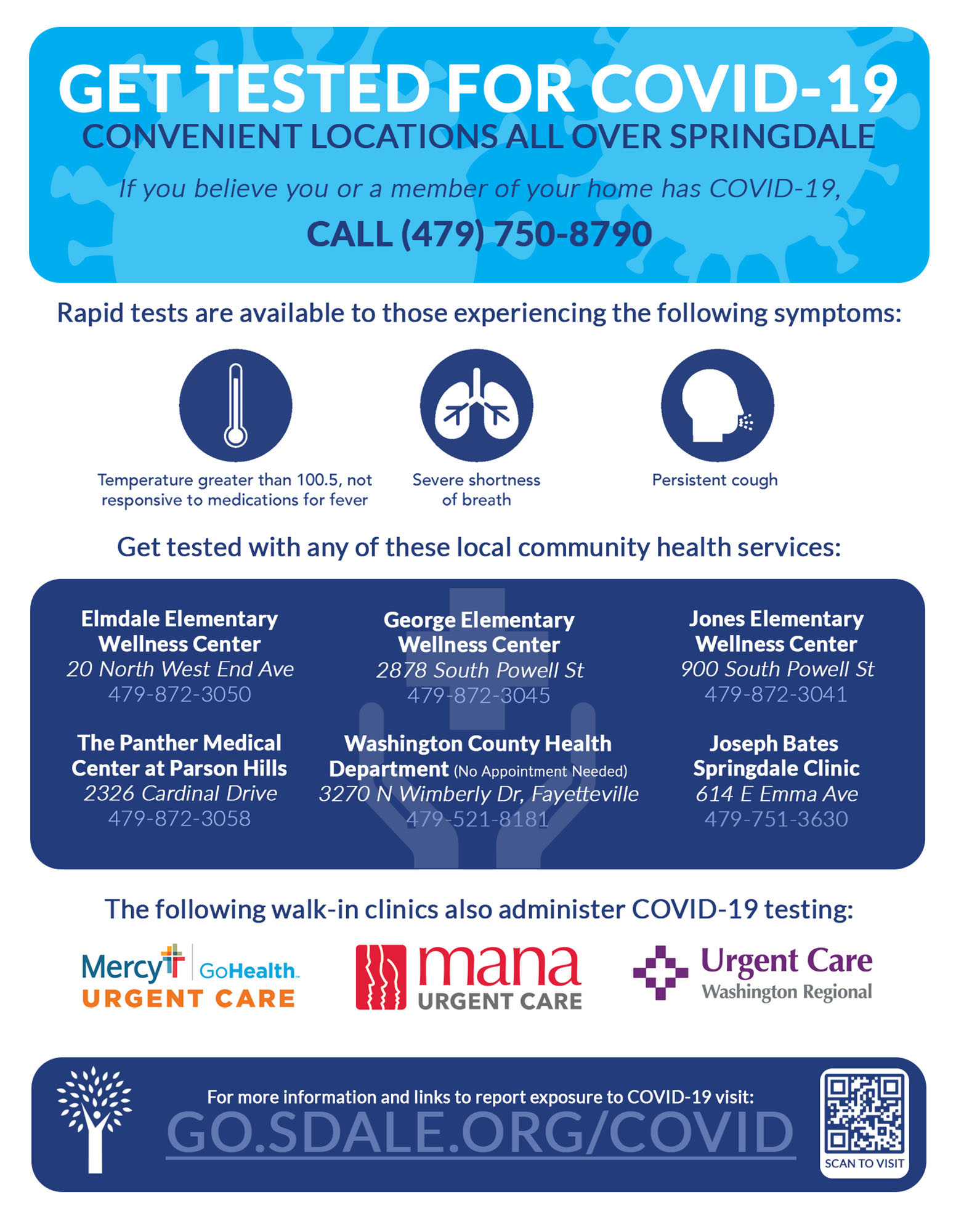 A COVID-19 information poster printed and distributed early during the COVID-19 pandemic